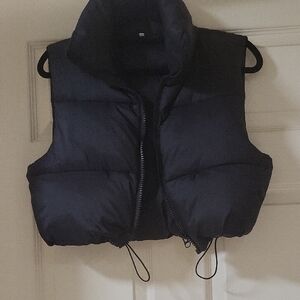 Black Puffer Vest